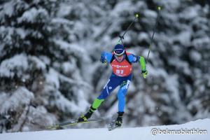 Победной гонкой  белорусских биатлонистов завершился чемпионат России по биатлону 